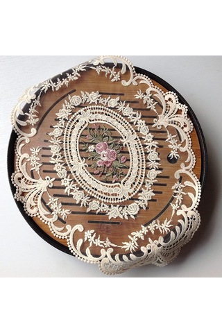 Ximistore9 6'lı Klasik Pudra Renkli Dikişli Masa Bezi Seti - Fransız Stili Örgü Desenli Yemek Bezi, Bardak Altlığı - Ev Dekorasyonu, Düzenleme Ve Korozyon Koruması İçin El Yapımı Bej