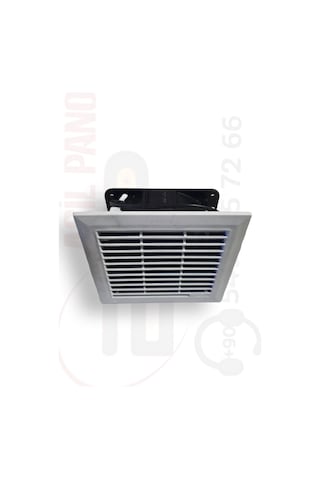 Rack Kabinet Fan Motoru 220v 120x120x38 Mm + Panjur 150x150mm