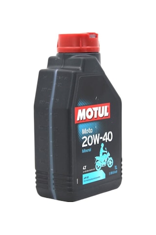Motul Moto 4t 20W-40 1 L 4 Zamanlı Mineral Motosiklet Yağı 4 Ad
