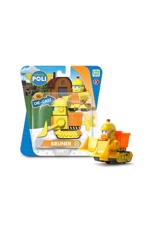 Robocar Poli Metal Araç Karakter Figürler - Bruner 83165 Standart