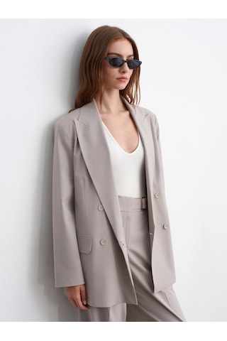DİLVİN 60810 Blazer Ceket-gri