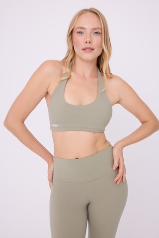 Aerıa Backneckflex Atletik Spor & Aktif Yaşam Sütyeni-2756 Gri