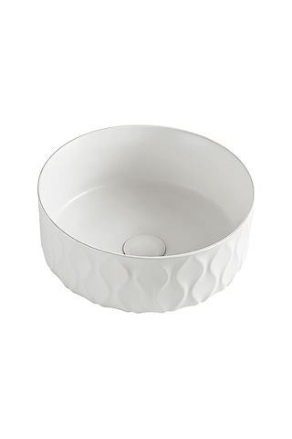 Ey-4750mb Mat Beyaz Tezgah Üstü Lavabo
