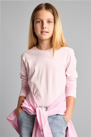 Defacto Regular Fıt Bisiklet Yaka Basic Uzun Kollu Tişört Kız Çocuk G0860a826aupn343 Pembe-pn343