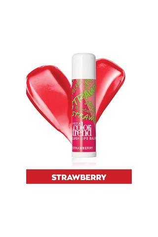 Avon Color Trend Dudak Balmı Strawberry 3'lü