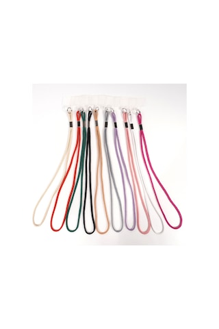 Kilifone - Cep Telefonu Naylon Örgü İp Cep Telefonu El Askısı İpi 95cm T26854