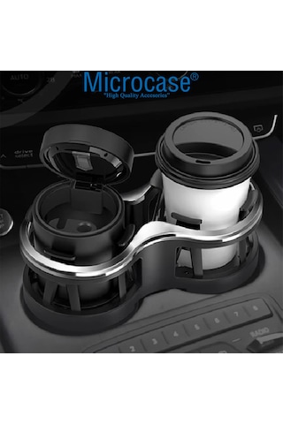 Araç İçi Bardaklıktan Monte Çift Bardak ve İçeçek Tutucu-AL3487