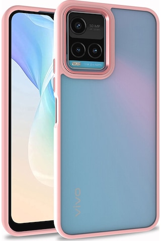 Zore Vivo Y32 Kılıf Msra Flora Kapak - Yeşil Yeşil