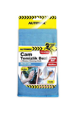 Automix Cam Temizlik Bezi 50x50 Cm