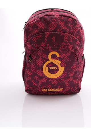 Gsstore Galatasaray 24530 Büyük Logo Detaylı Kırmızı Sırt Çantası Kırmızı