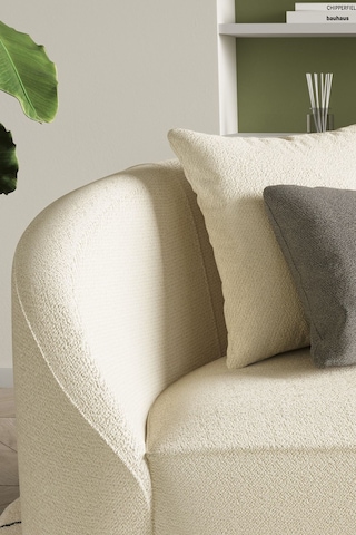 Modalife Teddy Köşe Takımı Krem