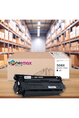 Hp 508x Cf360x Siyah Uyumlu Toner - Çipli / Color Laserjet Enterprise M552 / M553 / Mfp M577