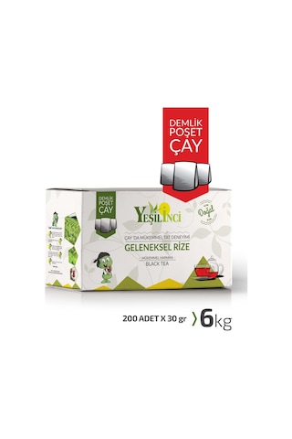 Yeşil İnci Demlik Poşet 6 KG