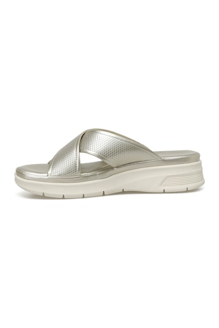 Nine West Neymas 3fx Altın Kadın Dolgu Topuk Terlik 000000000101356263 Altın