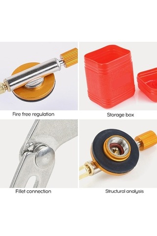 Pazly Renkli Tankı Ocak, Mekan Kamp Gazlı Düz Dış Çok Bölünmüş Çok Renkli Ocak Çok Renkli