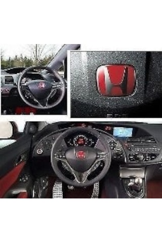 Honda Civic 2006-fd6 Kırmızı H Direksiyon Ablem-logo