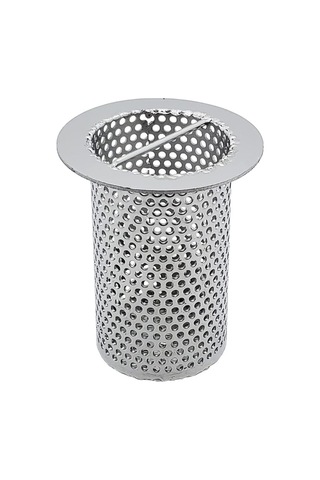 Ticari Taşkın Tahliye Süzgeci Paslanmaz Çelik, 3 'çapı X 4' Uzunluğunda Silindir