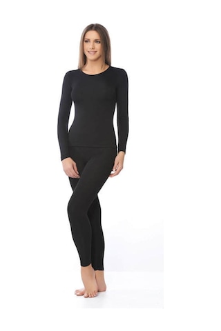 Kadın Siyah -20 Derece Termal Takım Siyah