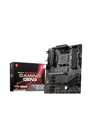 MSI B550 Gaming GEN3 AMD B550 4400 MHz (OC) DDR4 Soket AM4 ATX Anakart