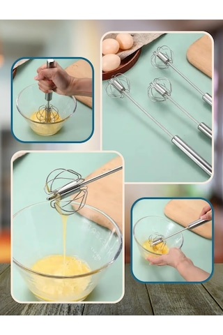 Lucku House El İle Kullanıma Uygun Çırpma Teli 295834076 Gri