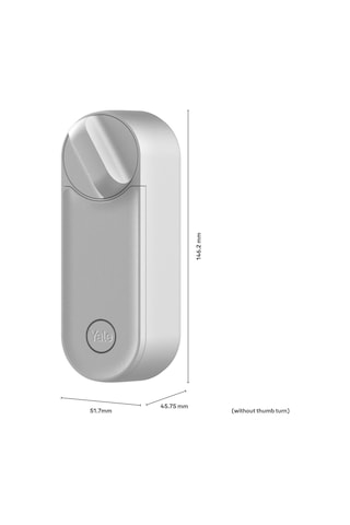 Yale Linus Akıllı Kilit L2 - Gümüş 05/103210/sı