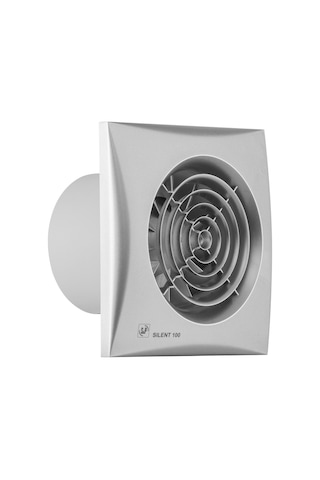 Silent-100 Crz Silver Zaman Ayarlı Sessiz Banyo-Wc Fanı