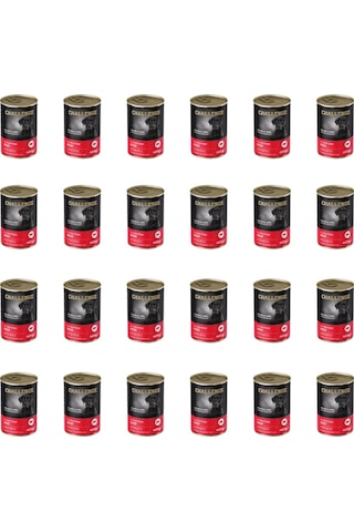 Challenge Sığır Etli Yetişkin Köpek Konservesi 24 x 400 G