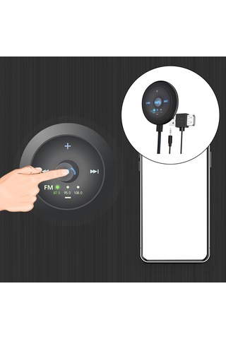 Suntek Araba Bluetooth 5.0 Alıcı 3.5mm/usb Için Radyo Araba