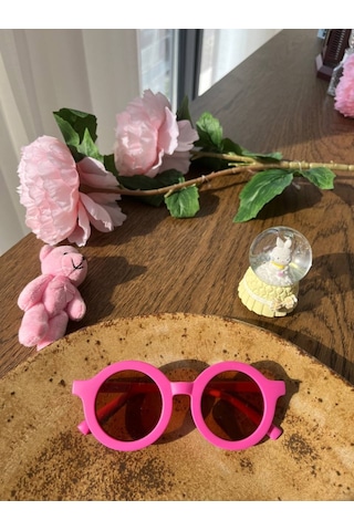 Jolly Kıds Çocuk Güneş Gözlüğü Kemik İskandinav 38 Pembe