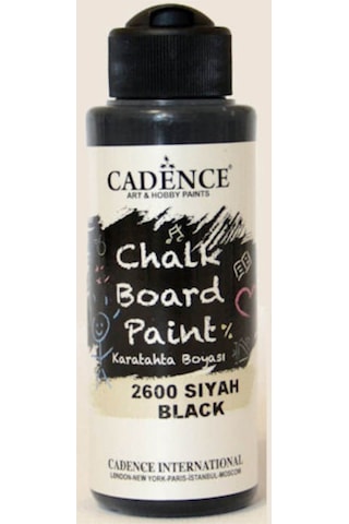 Chalkboard Paint Karatahta Boyası 120 ml. 2600 Siyah