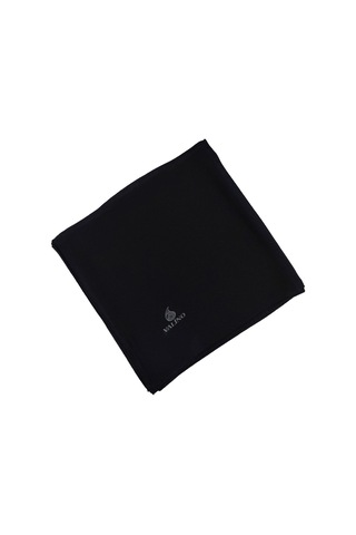 Mısırlı Eşarpları Queen Krep Düz Renk Eşarp 140x140 Cm Siyah