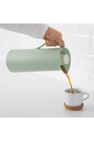 Lexroo Behövd Vakum Şişesi, Açık Breen/bej Bir Litre