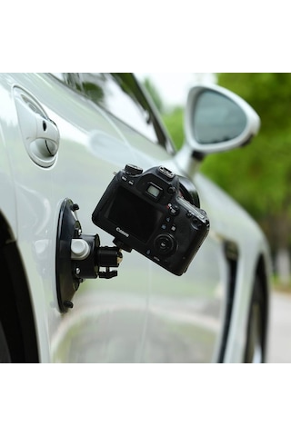 Rassine Lx-sc5 Vakumlu Dslr Aksiyon Kamera Tutucu Siyah