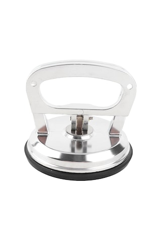 Vkemall Alüminyum Tek Paretli Cam-seramik Emici, 50kg Yanal Emme Gücü, Dürtüşsüz Yüzeyler İçin El Kolu