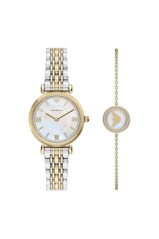 Emporio Armani Ar80086set Kadın Kol Saati Ve Bileklik Seti Altın
