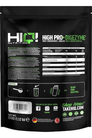 Hıq High Pro+ 510gr Salted Caramel Flavored