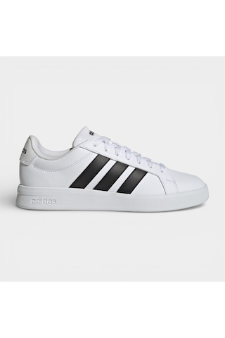 Adidas Grand Court Base 3.0 Jr4613 Erkek Sneaker Beyaz - Siyah