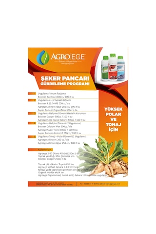 Agroege Kış Bakırı Bosteer Blue Kükürt + Bakır 1 L 1.5 KG
