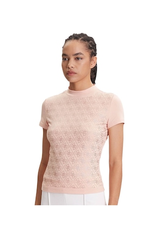 Guess Kadın T-shırt W4bı26j1314-a627 Pembe