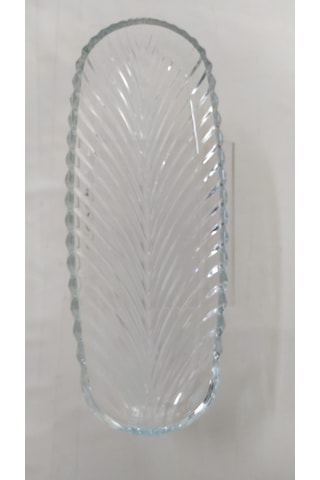 Kaveh Cam Sunum Tabak Santa Balık Sırtı Pl1258gcl 28 CM