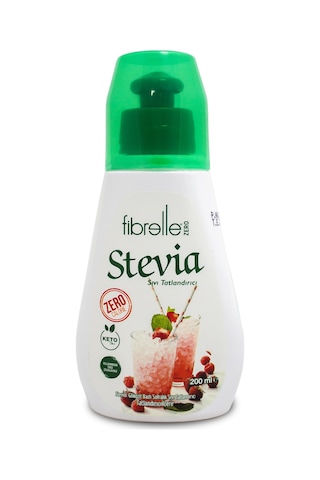 Fibrelle Stevialı Sıvı Tatlandırıcı 200 ML ( Stevia Bazlı )