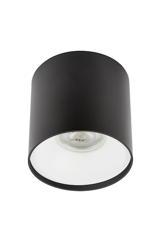 Spot Lamba Led 7W Silindir Siyah-Beyaz Duvar Aydınlatma Armatür