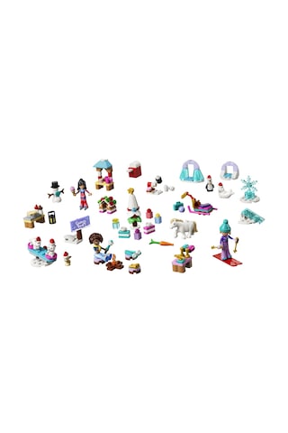 LEGO® Friends 2026 Yılbaşı Takvimi 42698 - 6 Yaş ve Üzeri Çocuklar için 3 Mini Bebek İçeren Oyuncak Yapım Seti (211 Parça)
