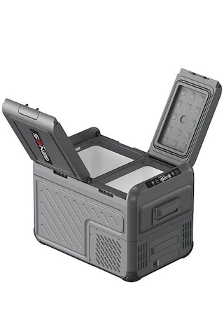 Genos Çift Kapaklı Araç Buzdolabı 45 Litre