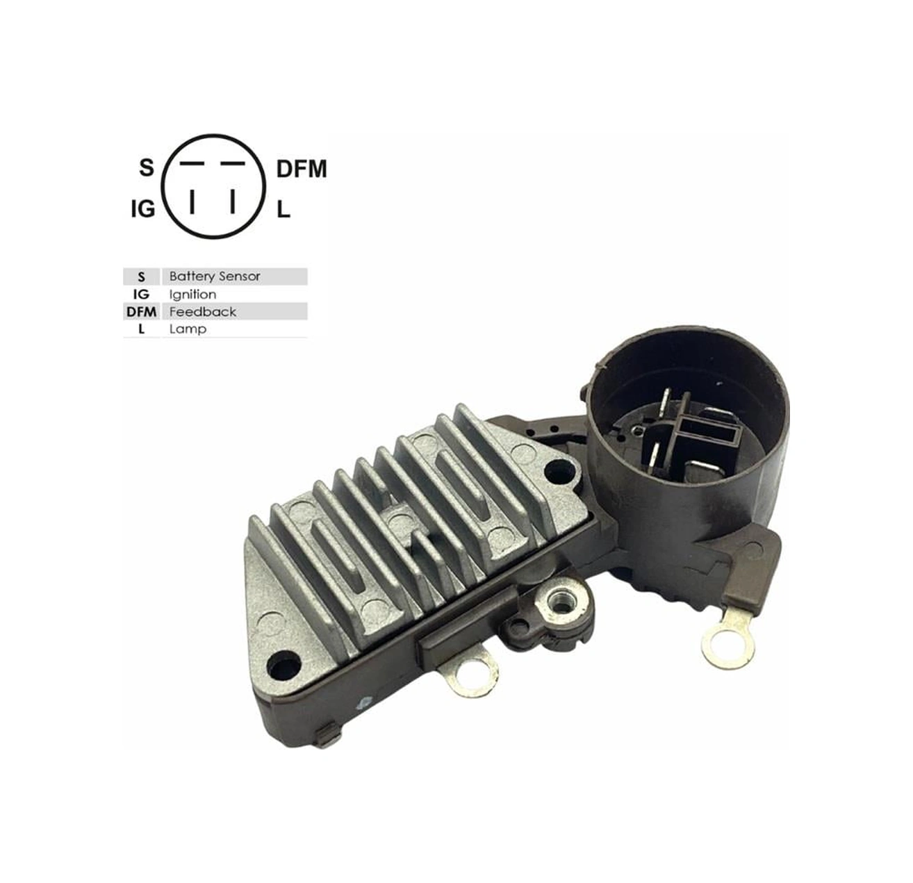 12v Alternatör Konjektör 4 Fiş Dik Soketli Fr-ıg-l-s Honda Accord/cıvıc 1988-1995