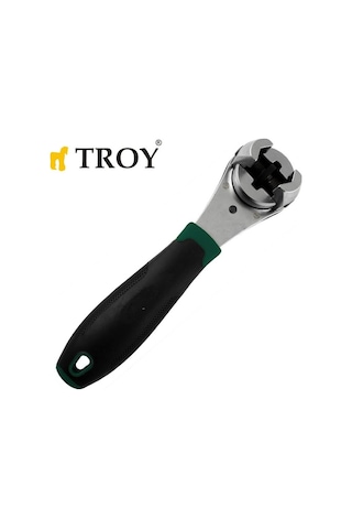 TROY 26131 Hızlı Bırakmalı Cırcır Lokma Kolu, 6.5-22mm