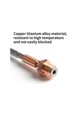 Novahub Prusa Mk4 İçin Yüksek Hızlı Bakır Titanyum Nozul Seti - Yüksek Sıcaklık Ve Dayanıklılık İçin Uygun