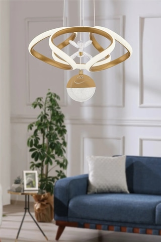 Led Avize 3 Renk Küçük Dron Toplu Eskitme Salon,mutfak,yatak Odası,koridor