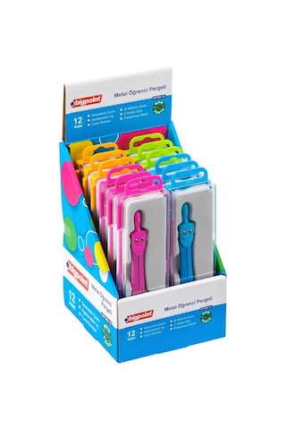 Bigpoint Metal Öğrenci Pergeli 12'li Stand