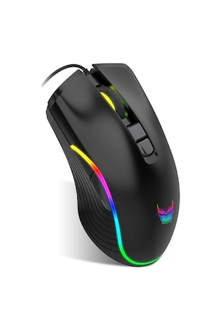 Izoly Abyss Kablolu RGB Makrolu Optik Oyuncu Mouse